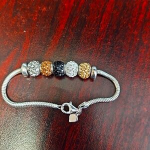 5 Beads With 2 Spacers With Bracelet